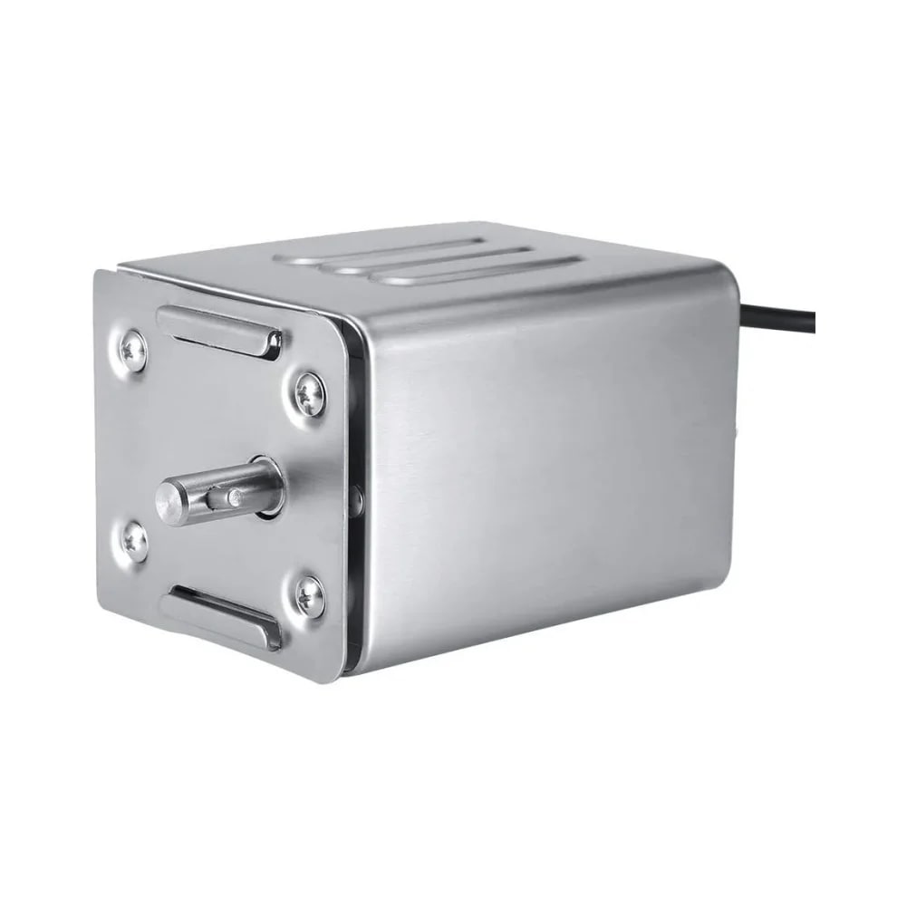 220V 15W Electric BBQ Rotisserie Motor, 30-50kgF Rated Load, EU Plug