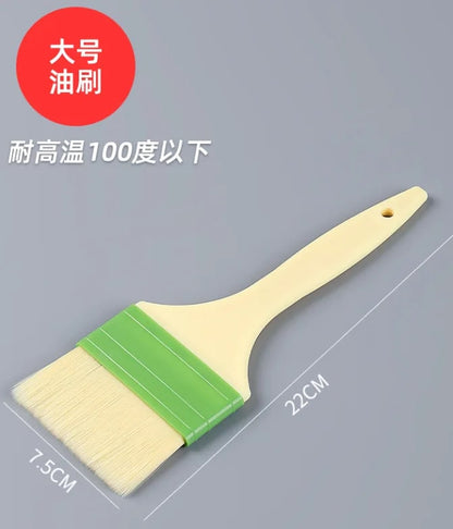 Basting Brush for Baking and Barbecue, Fine Bristles, 22cm, 3 Sizes