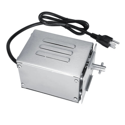 TOPINCN Stainless Steel Electric BBQ Rotisserie Motor, 15W, 50-70kgF Torque