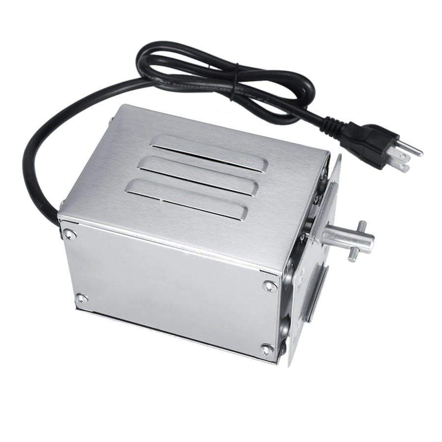 TOPINCN Stainless Steel Electric BBQ Rotisserie Motor, 15W, 50-70kgF Torque