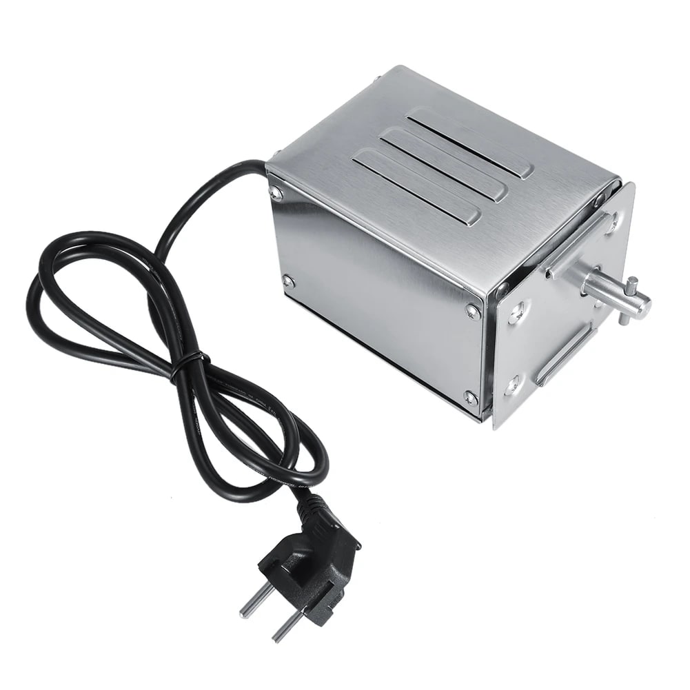 TOPINCN Stainless Steel Electric BBQ Rotisserie Motor, 15W, 50-70kgF Torque
