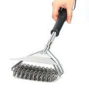 GLANYOMI KT564 Stainless Steel BBQ Grill Brush and Scraper