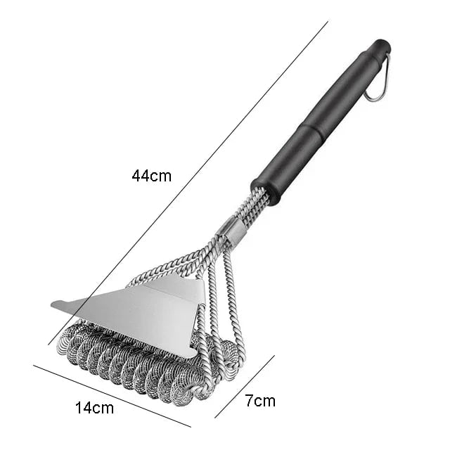 GLANYOMI KT564 Stainless Steel BBQ Grill Brush and Scraper