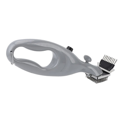 Stainless Steel BBQ Grill Steam Cleaning Brush for Steel and Cast Iron