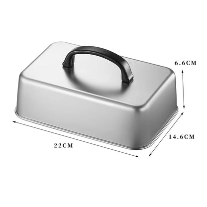 304 Stainless Steel Square Basting Cover for Griddle, Burger and Steak