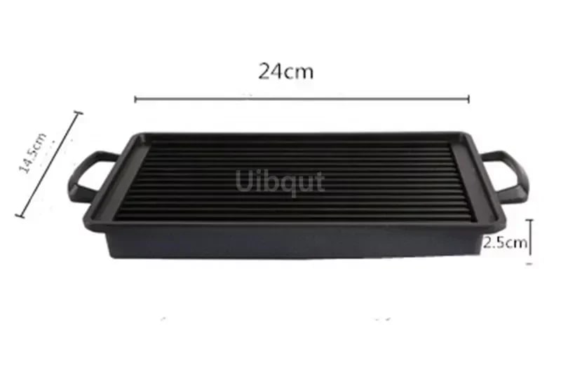 Portable Japanese/Korean Charcoal BBQ Grill, Aluminium Alloy, Uibqut B78134 - 9