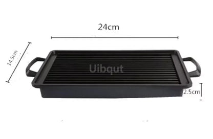 Portable Japanese/Korean Charcoal BBQ Grill, Aluminium Alloy, Uibqut B78134 - 9