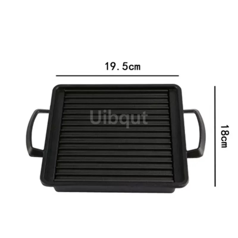 Portable Japanese/Korean Charcoal BBQ Grill, Aluminium Alloy, Uibqut B78134 - 8